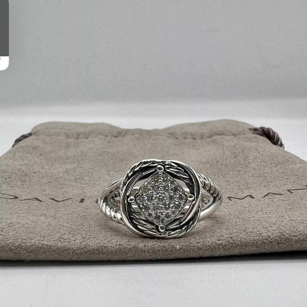 David Yurman infinity ring 8